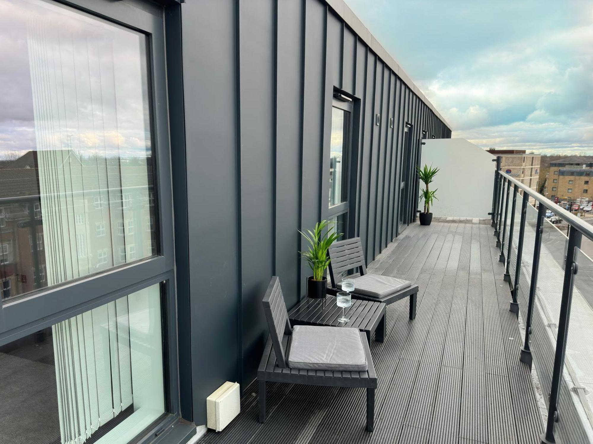 Luxury York Minster Penthouse - Free Gym & Parking Leilighet Eksteriør bilde