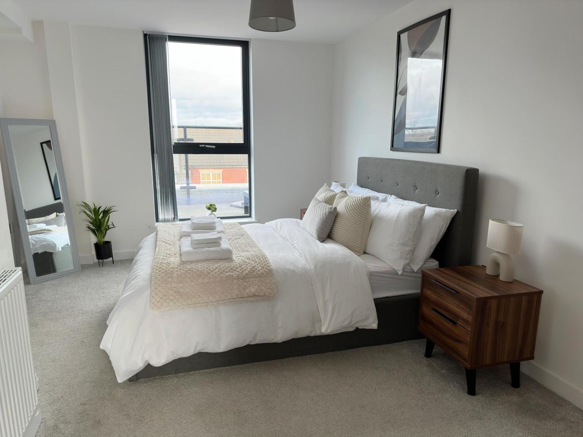 Luxury York Minster Penthouse - Free Gym & Parking Leilighet Eksteriør bilde