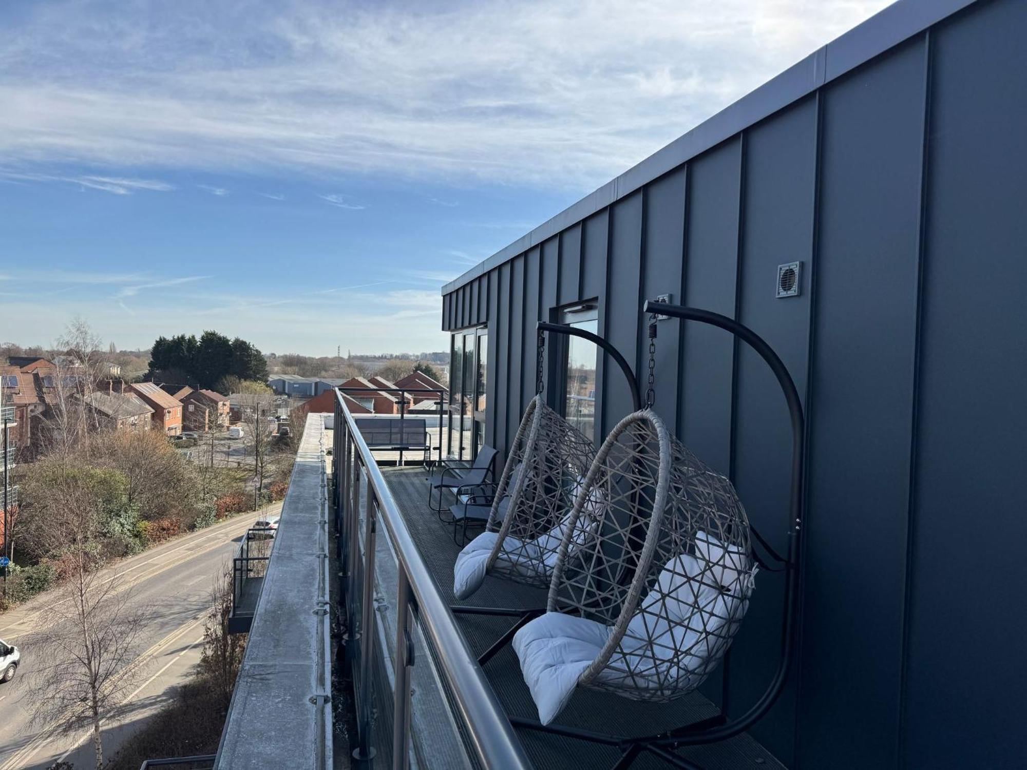 Luxury York Minster Penthouse - Free Gym & Parking Leilighet Eksteriør bilde